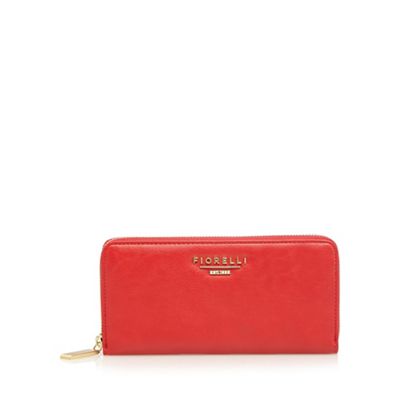 Red 'Sarah Jane' large purse